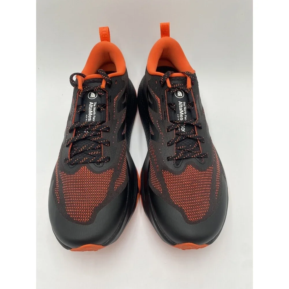 The North Face ALTAMESA Men's NEW Trail Shoe TNF Black/Solar Flare Multiple Size